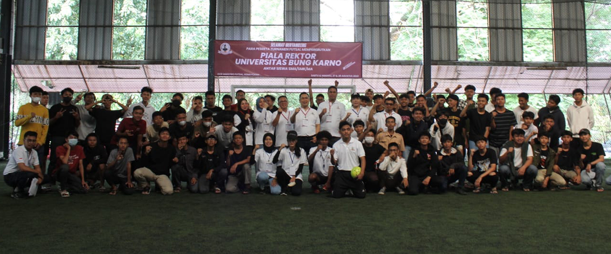 Turnamen Futsal Memperebutkan Piala Rektor Universitas Bung Karno Tahun 2022